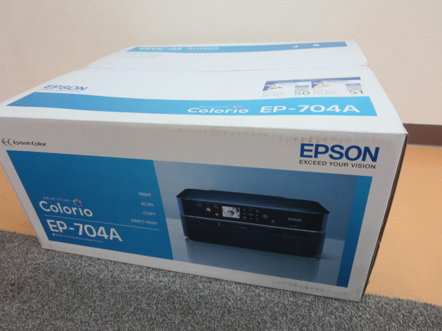 印刷OKEPSON エプソン EP-704A プリンター 複合機公式通販 未使用 未開封！
