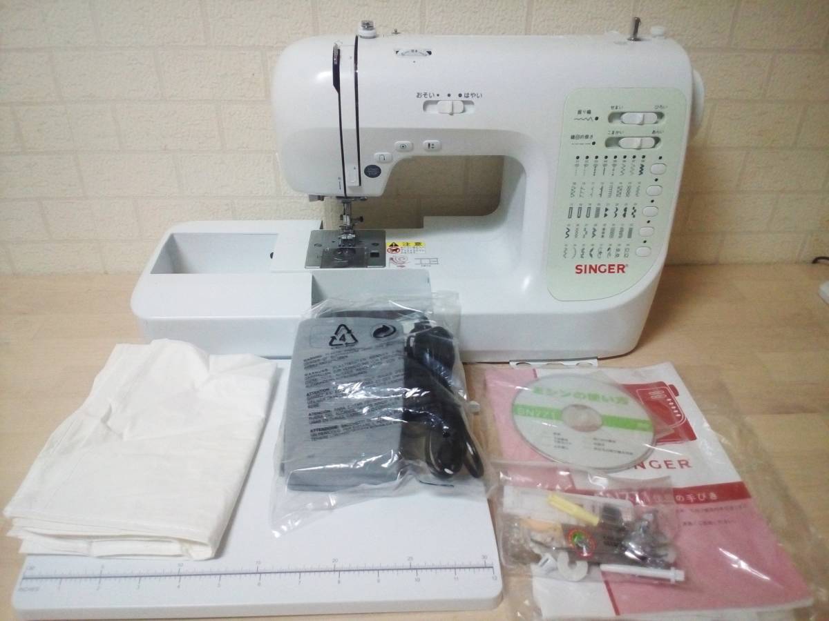 オンラインストア買 77□ SINGER シンガー SN771 コンピューターミシン 