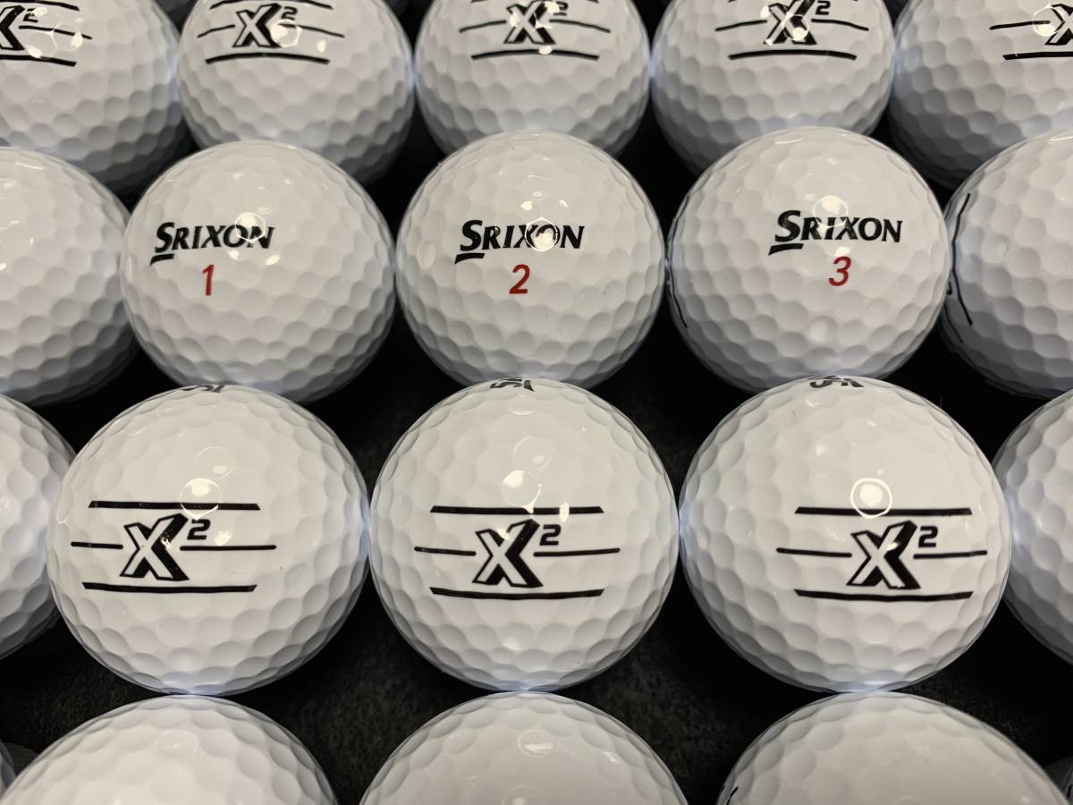 新作，本物保証 極 ランク ロストボール SRIXON X2 スリクソン エックス２ ホワイト(30個～)｜売買されたオークション情報、yahooの商品情報をアーカイブ公開 - オークファン ボール
