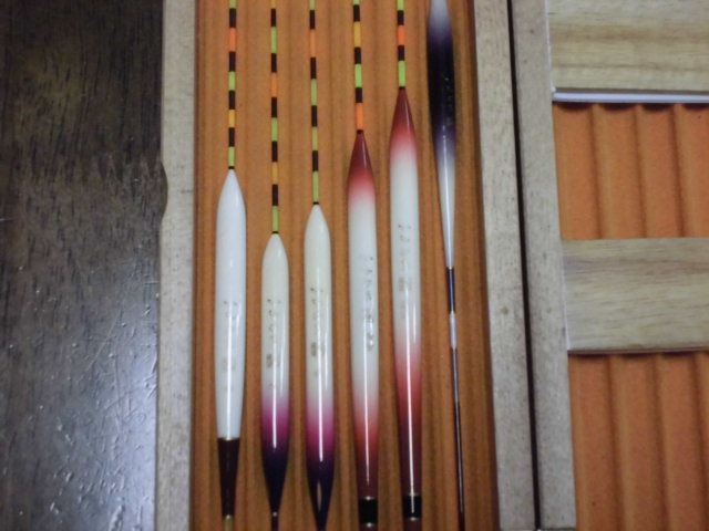 ★へら浮き★かちどき　浮き箱付★小物等未使用あり★　　_3