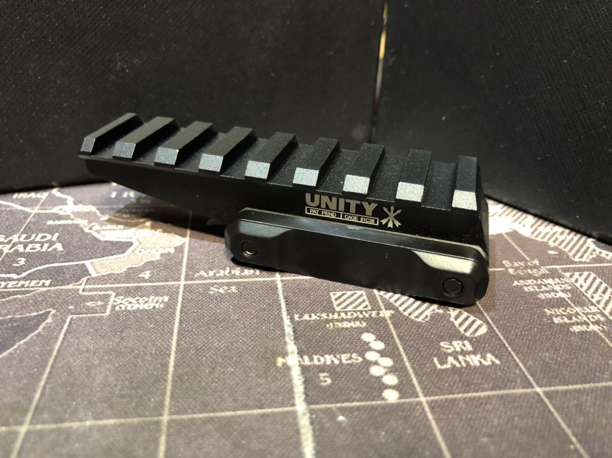 Unity Tactical Fast Optic Riser タイプ WA VFC マルイ GBB M4 BAD トレポン ptw 次世代 ...