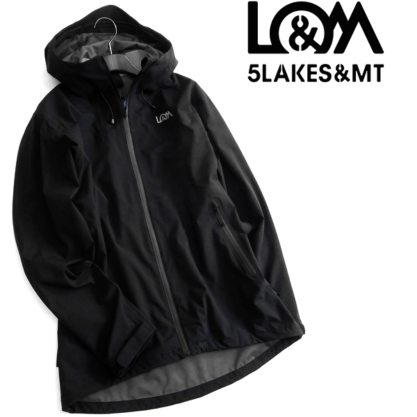  5LAKES&MT ファイブレイクス 定4.2万 撥水 防風 高耐久 フーデット ジャケット マウンテンパーカー 黒 M 201 055 kkf0514c(ジャケット、上着)｜売買されたオークション情報、yahooの商品情報をアー その他