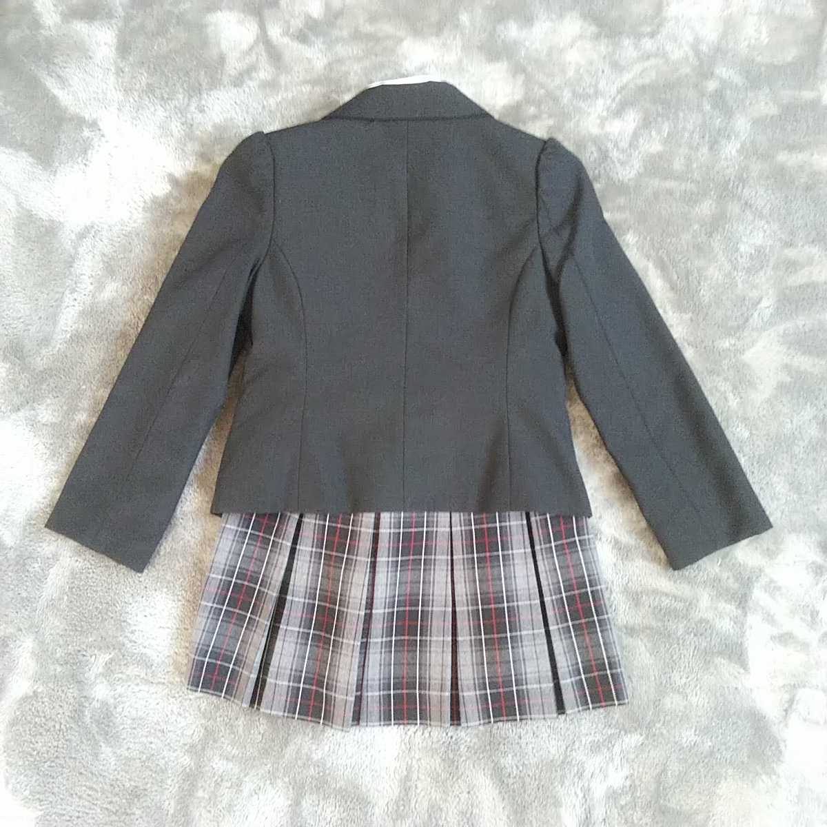 コムサイズム フォーマルスーツ 入学式 卒園式 発表会 サイズジャケット1a スカート110a ブラウス1a 品 女の子用 売買されたオークション情報 Yahooの商品情報をアーカイブ公開 オークファン Aucfan Com