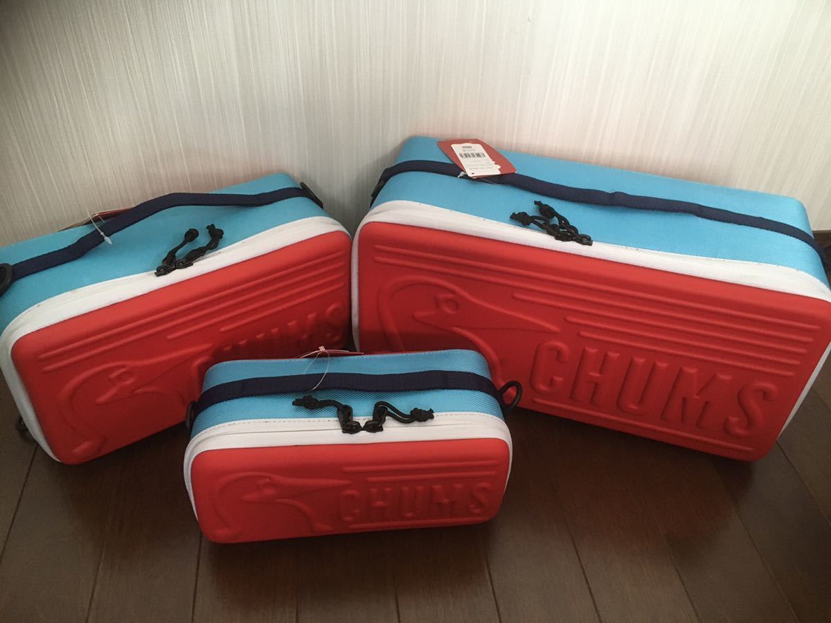 人気定番，定番人気 チャムス ブービーマルチハードケース chums booby multi hard case L M S 3点セット Lt. Blue(その他)｜売買されたオークション情報、yahooの商品情報をアーカイブ公開 - オークファン その他