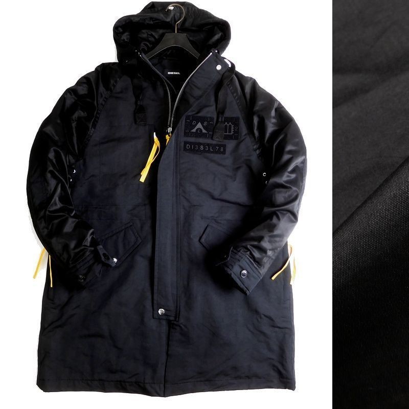 DIESEL ディーゼル 定6.5万 J-RYO OVERCOAT コットン×オックスフォード 