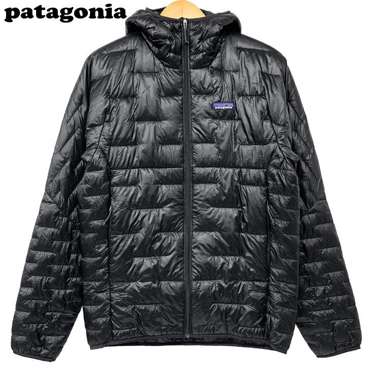 patagonia パタゴニア マイクロ パフ フーディ メンズ XLサイズ 84030 BLK 中綿 アウター 新品 並行輸入品 レターパックプラス送料無料