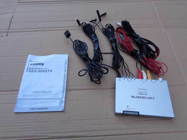 carrozzeria カロッツェリア GEX-909DTV 地デジチューナー mini-B-CAS