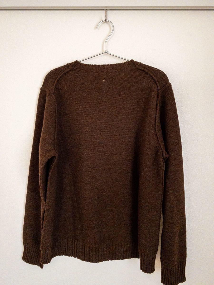 23区 サイズ40 極美品 Nahyat ナヤット ニット セーター n-034 シープ ラム ウール ブラウン