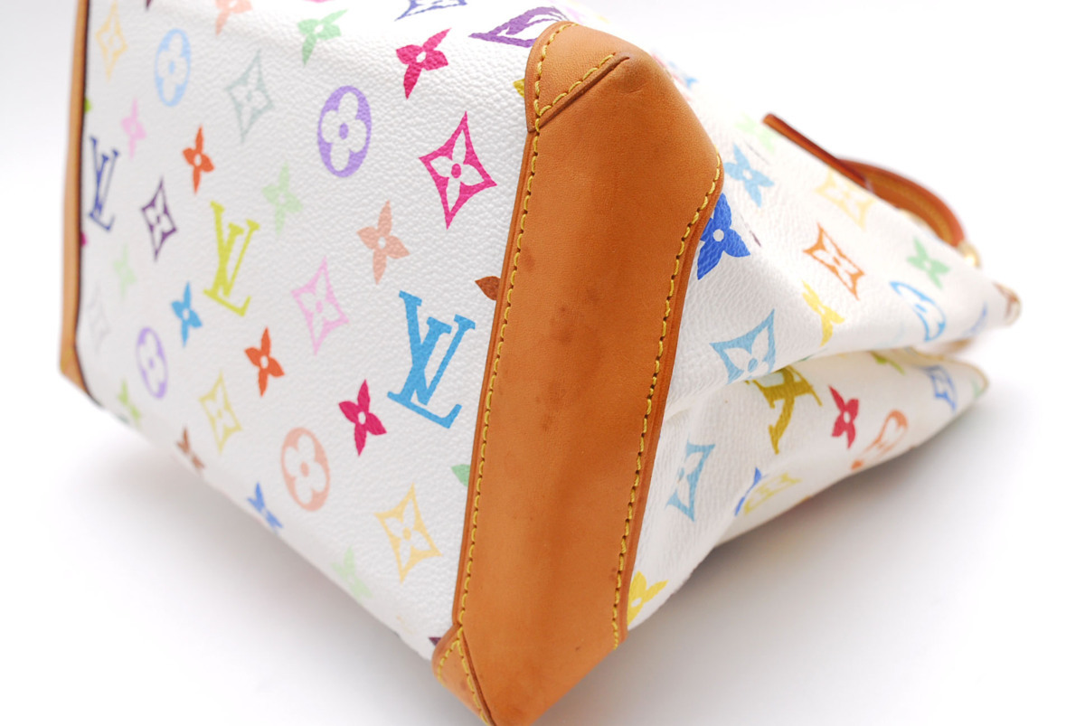 1円スタート 美品 ルイヴィトン LOUIS VUITTON オードラ マルチカラー 