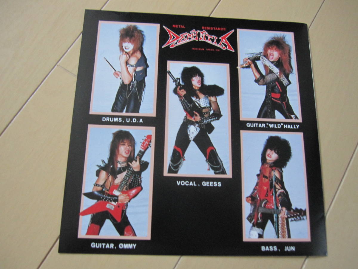 ☆ジャパメタ☆DEMENTIA ディメンシア☆STRUGGLE FOR REBEL☆EP☆中古 