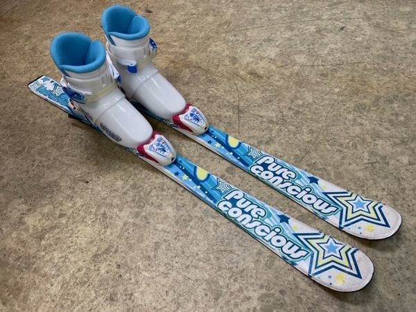 ジュニア スキー板 ブーツ スキー キッズ HRT クエストT Hart 21.0~22.0cm 子供用 3点セット スワロー(Swallow) Jr+ ジュニアスキー ALPHA 120cm（スキー板｜スキー用品）：ウィンタースポーツ