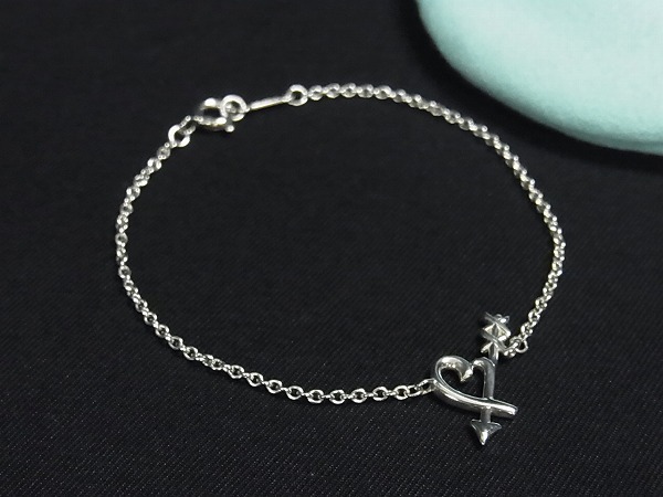 1円 □新品仕上げ□ TIFFANY＆Co. ティファニー ラビングハート アロー