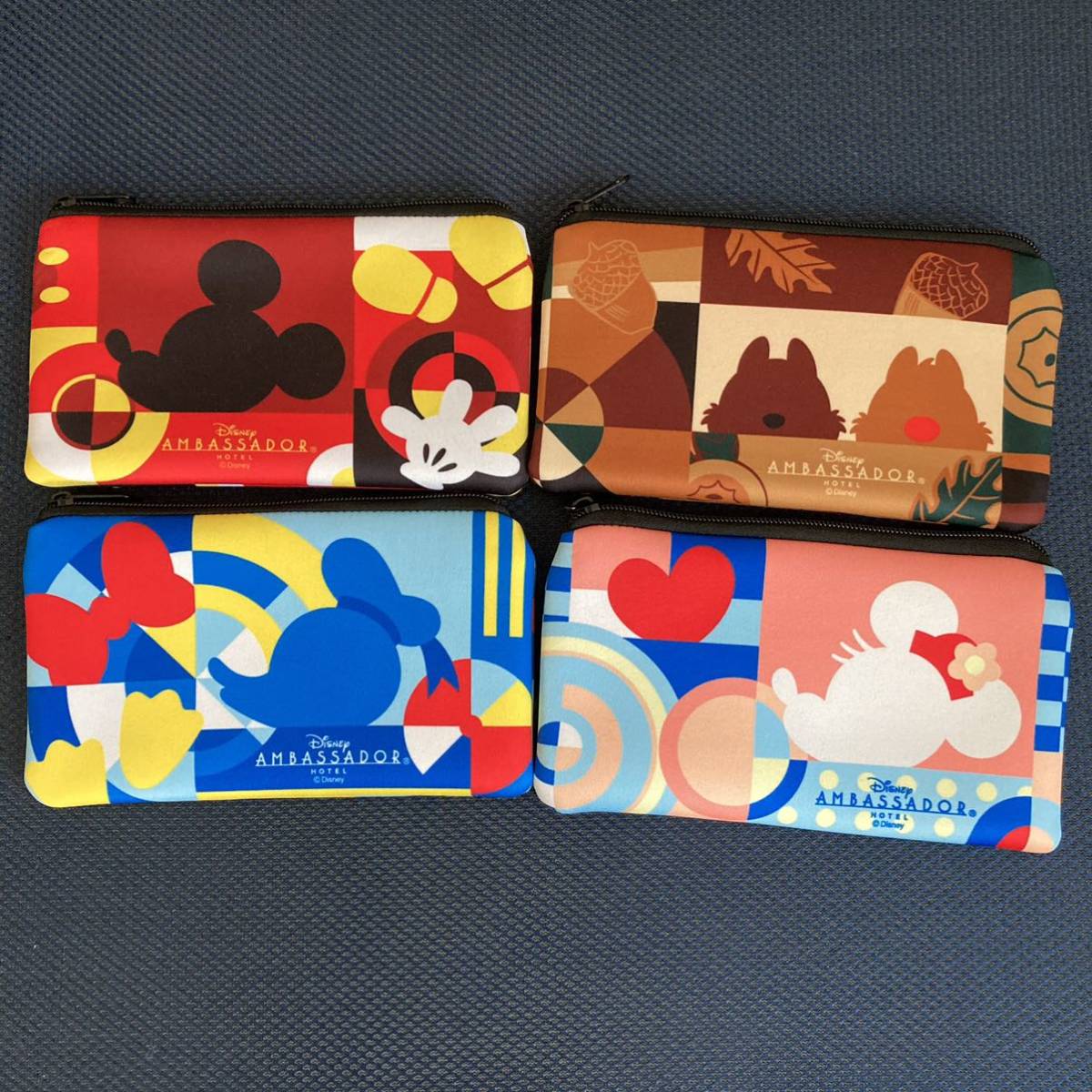 非売品 ディズニーリゾートホテル ポーチ ミッキー ミニー ドナルド
