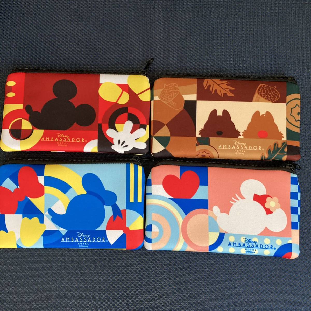非売品 ディズニーリゾートホテル ポーチ ミッキー ミニー ドナルド