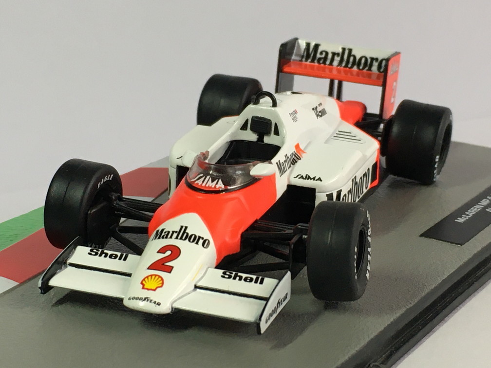 マクラーレン McLaren MP4/2B 1985 アラン プロスト Alain Prost 1/43 - ディアゴスティーニ Deagostini F1マシンコレクション_1