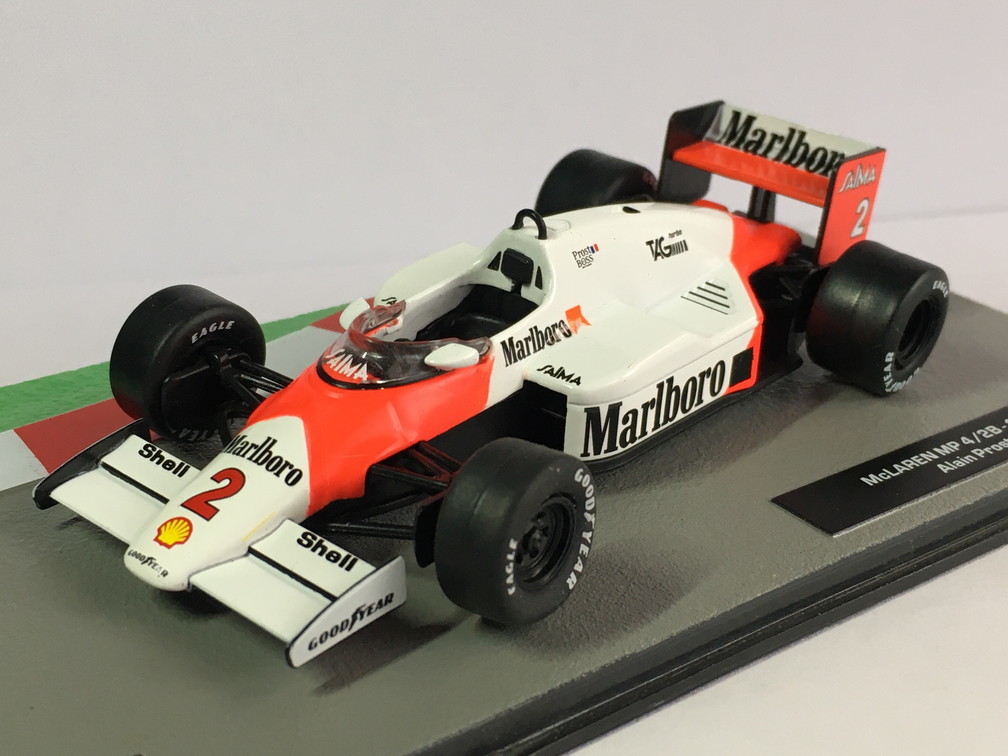 マクラーレン McLaren MP4/2B 1985 アラン プロスト Alain Prost 1/43 - ディアゴスティーニ Deagostini F1マシンコレクション_2