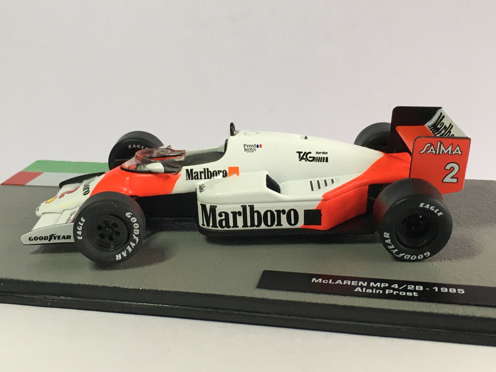 マクラーレン McLaren MP4/2B 1985 アラン プロスト Alain Prost 1/43 - ディアゴスティーニ Deagostini F1マシンコレクション_3