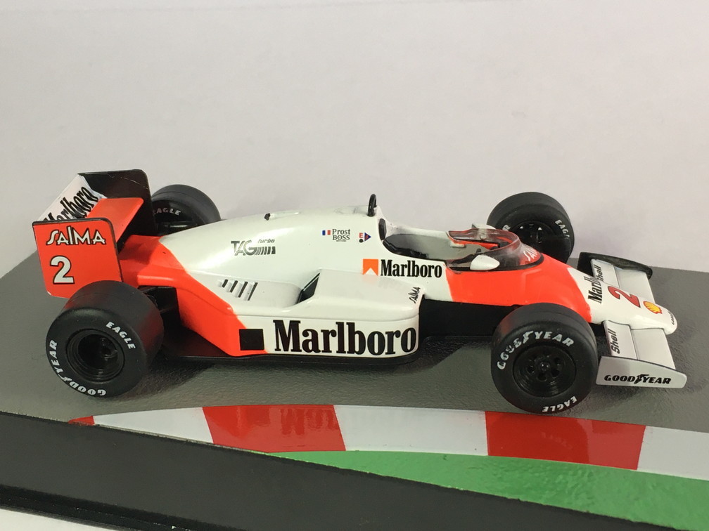 マクラーレン McLaren MP4/2B 1985 アラン プロスト Alain Prost 1/43 - ディアゴスティーニ Deagostini F1マシンコレクション_6