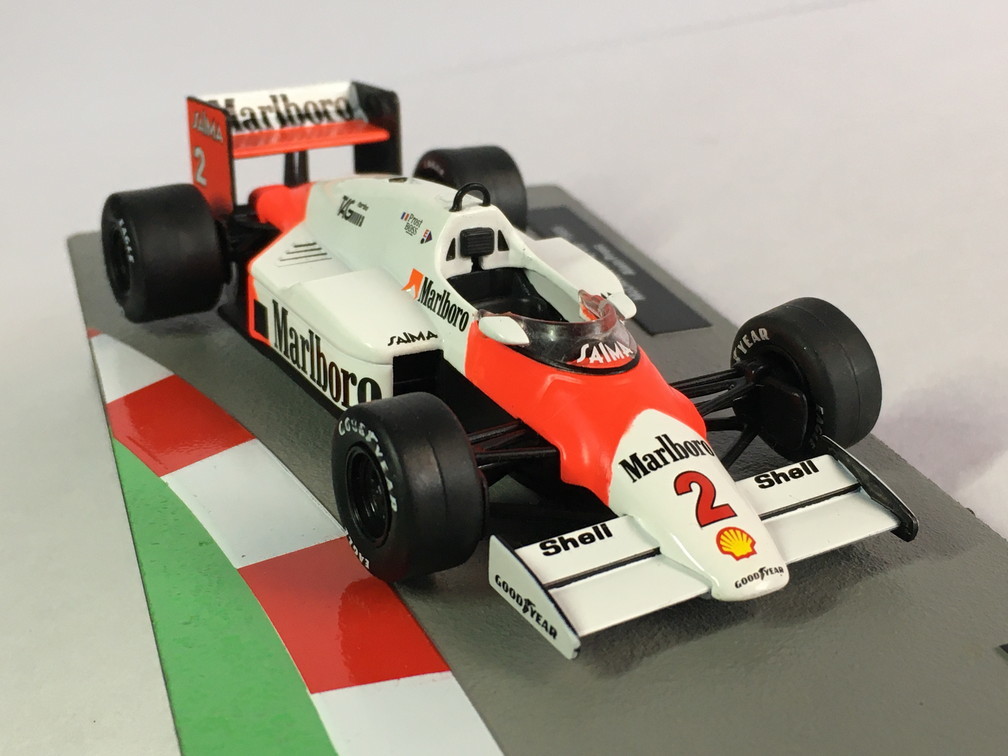 マクラーレン McLaren MP4/2B 1985 アラン プロスト Alain Prost 1/43 - ディアゴスティーニ Deagostini F1マシンコレクション_7