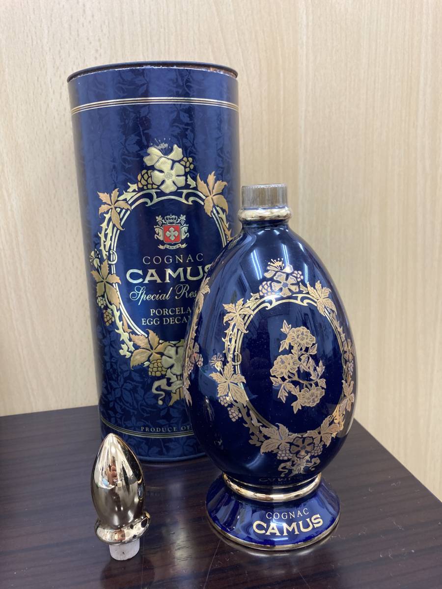 古酒・未開栓】CAMUS カミュ SPECIAL RESERVE EGG DECANTER 売切