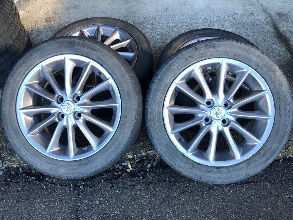 トヨタ純正ホイール カローラフィールダー？16インチ 4穴 195/55R16