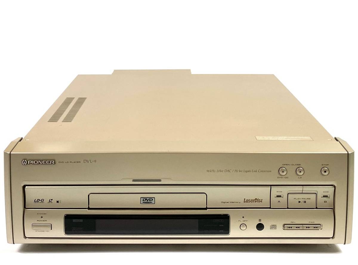 PIONEER CLD-05 LDプレーヤー 動作品 両面再生機 パイオニア リモコン