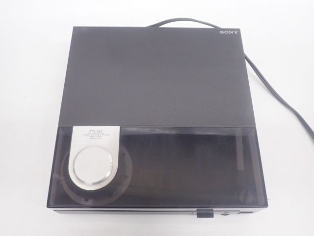 SONY フルオートターンテーブル レコードプレーヤー PS-Q7 ∩ 5E58A-7