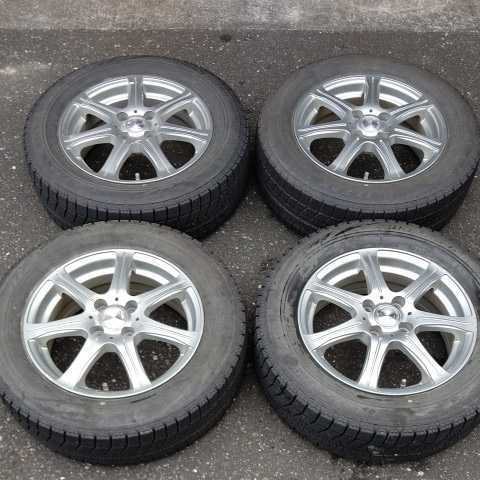 激安スタート!2017年製造 BS VRX 185/65R15 アルミ付き 中古セット