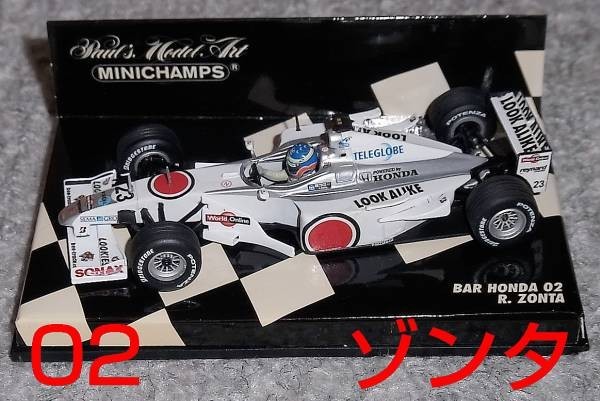 1⁄43 BAR Honda F1 0 02 | Minichamps Zonta 002 eBay HONDA Bar - Ricardo