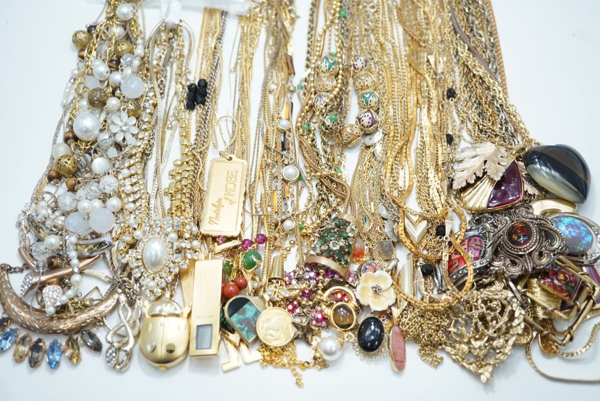 639 ゴールドカラー ヴィンテージ ネックレス アクセサリー