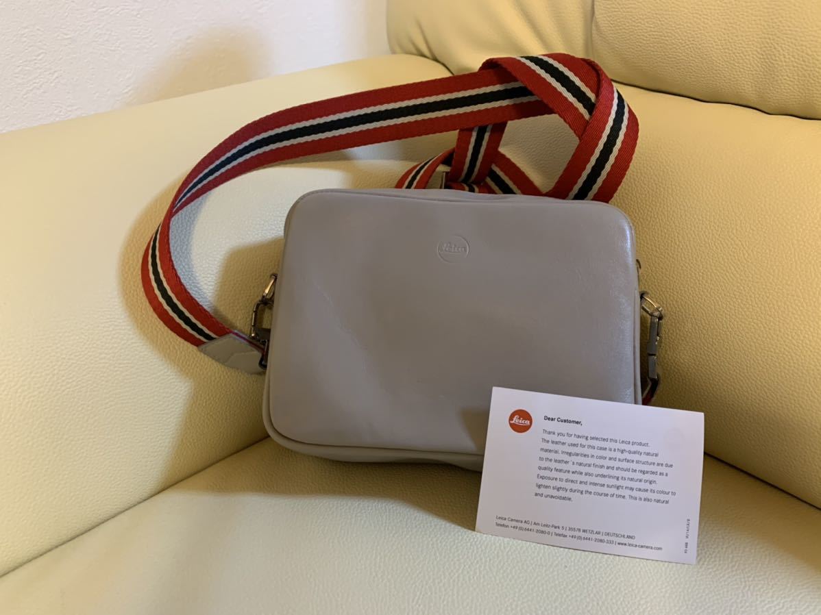 Leica(ライカ) C-LUX用 レザーバッグ Andrea セメント 未使用品 ライカ