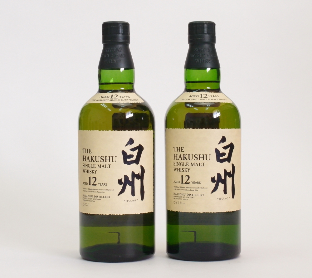 ◆◆◆希少休売品！サントリー白州１２年４３度700ml×２本セット未開栓
