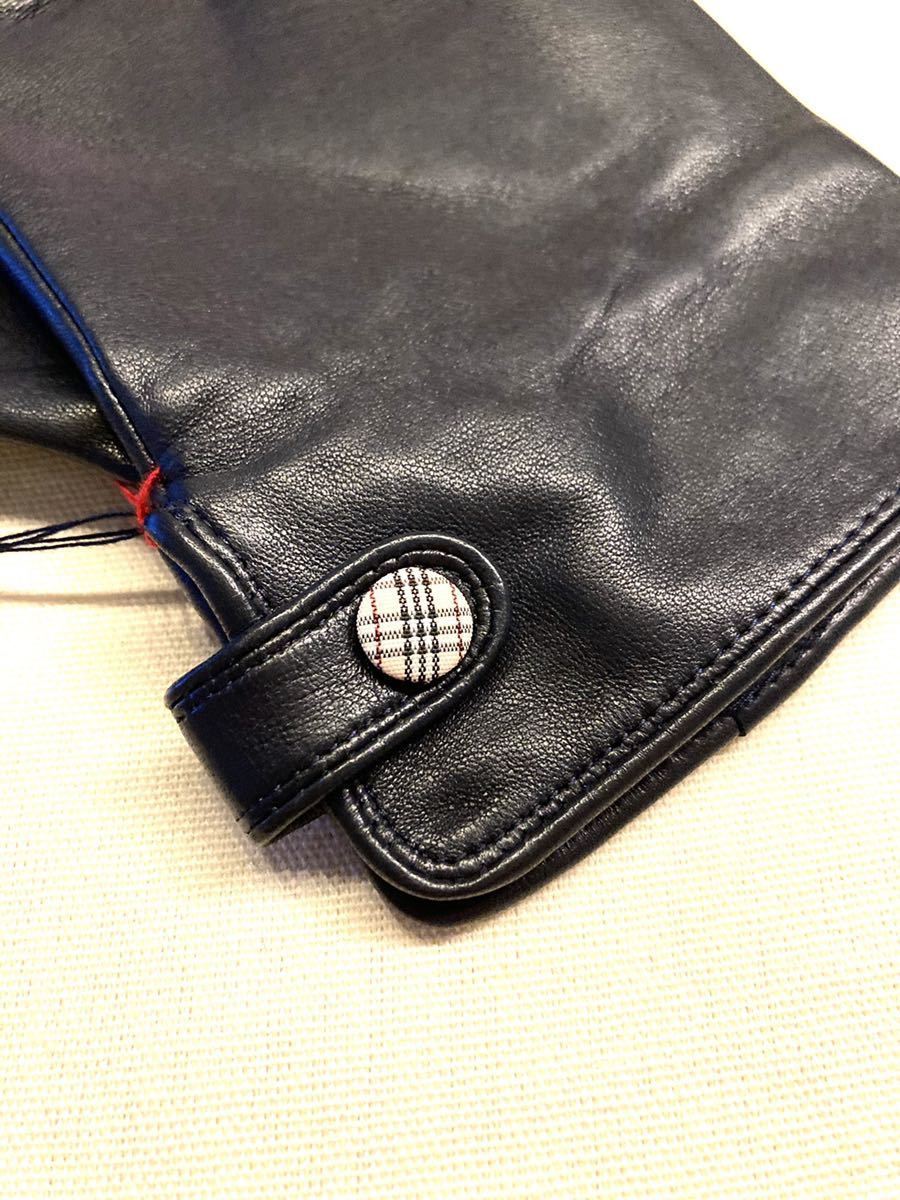 ☆未使用・タグ付き☆ BURBERRY バーバリー 羊革グローブ 手袋