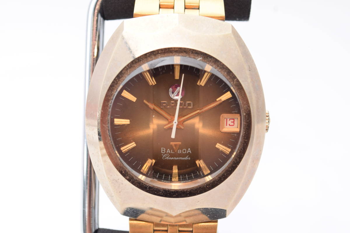 D☆稼働品☆RADO ラドー BALBOA Ⅴ バルボア V Chronometer クロノ 