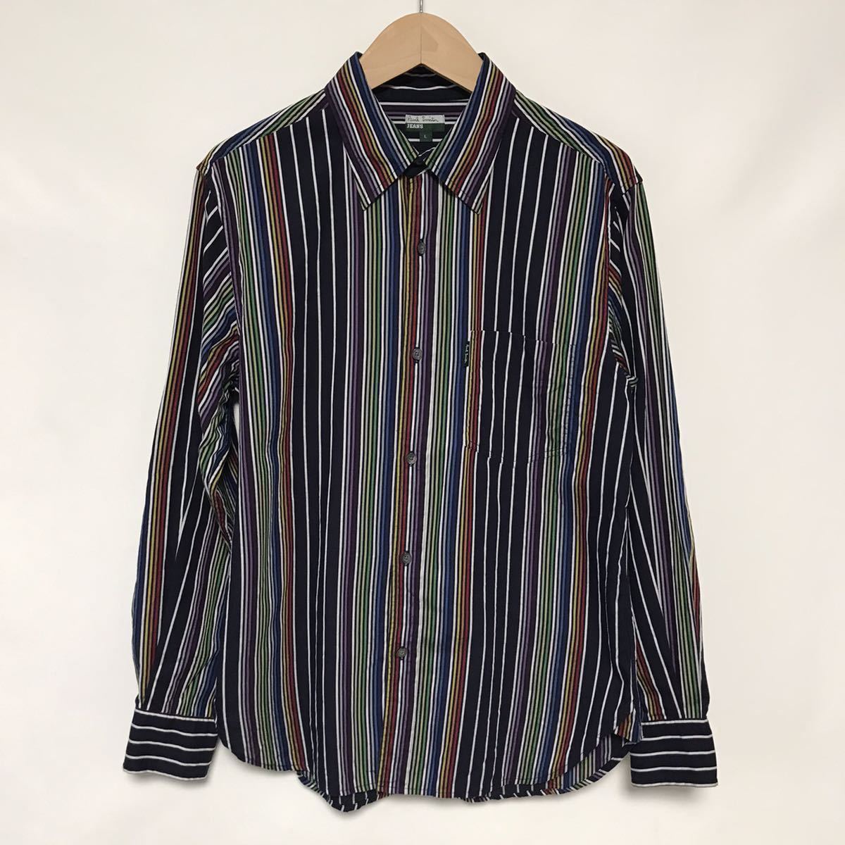 ポールスミス 定番 マルチストライプ 長袖シャツ Paul Smith ポール 