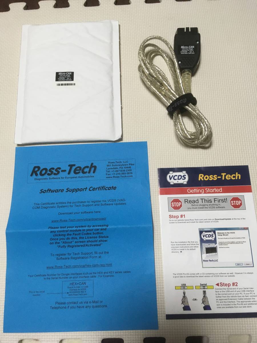 Ross-Tech VCDS用 Micro-CAN インターフェース正規品 自動車
