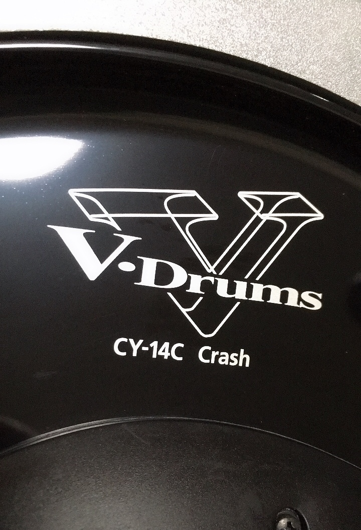 Roland CY-14C シルバー 電子ドラム クラッシュシンバル Roland