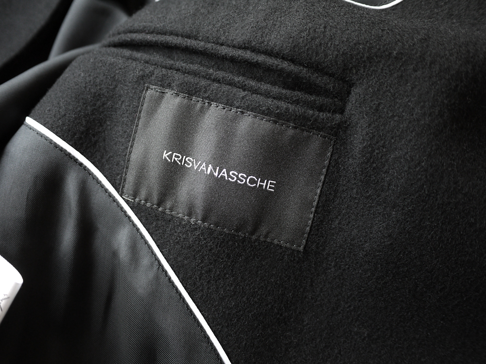 ランウェイ登場 KRISVANASSCHE クリスヴァンアッシュカシミア ダブル