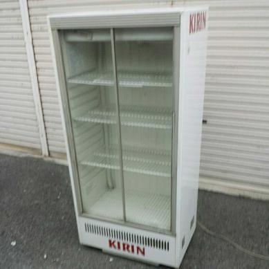 生活家電 業務用 冷蔵ショーケース SANYO SMR-76 Asahiロゴ入り 店舗用