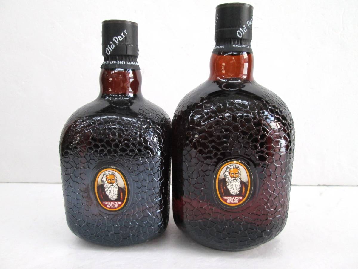 オールドパー 2本セット 750ml 1000ml Grand Old Parr DeLuxe Scotch 