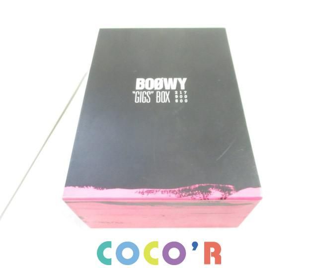 BOØWY GIGS BOX 8枚 DVDセット 未開封・DVD】BOØWY “GIGS” BOX 8枚組 BOØWY GIGS BOX 8枚 DVDセット