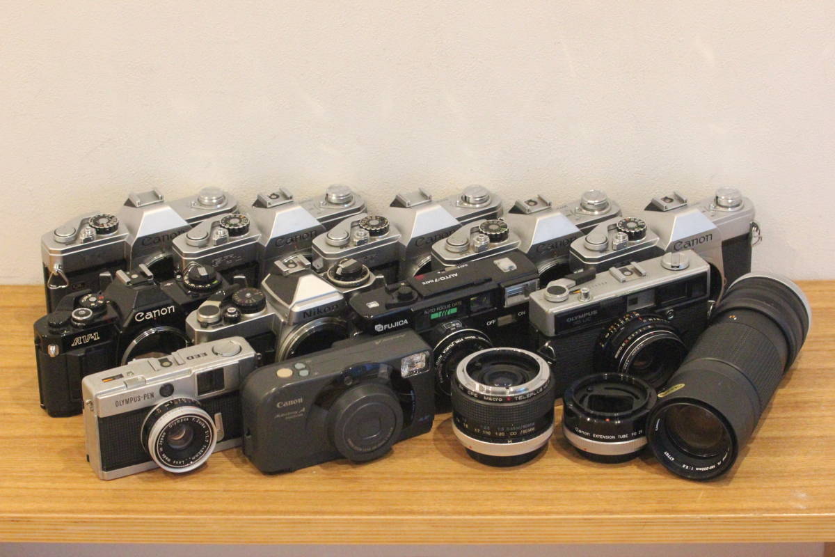 安い，格安 フィルムカメラ Nikon Canon PENTAX OLYMPUS(キヤノン)｜売買されたオークション情報、yahooの商品情報をアーカイブ公開 - オークファン マニュアルフォーカス