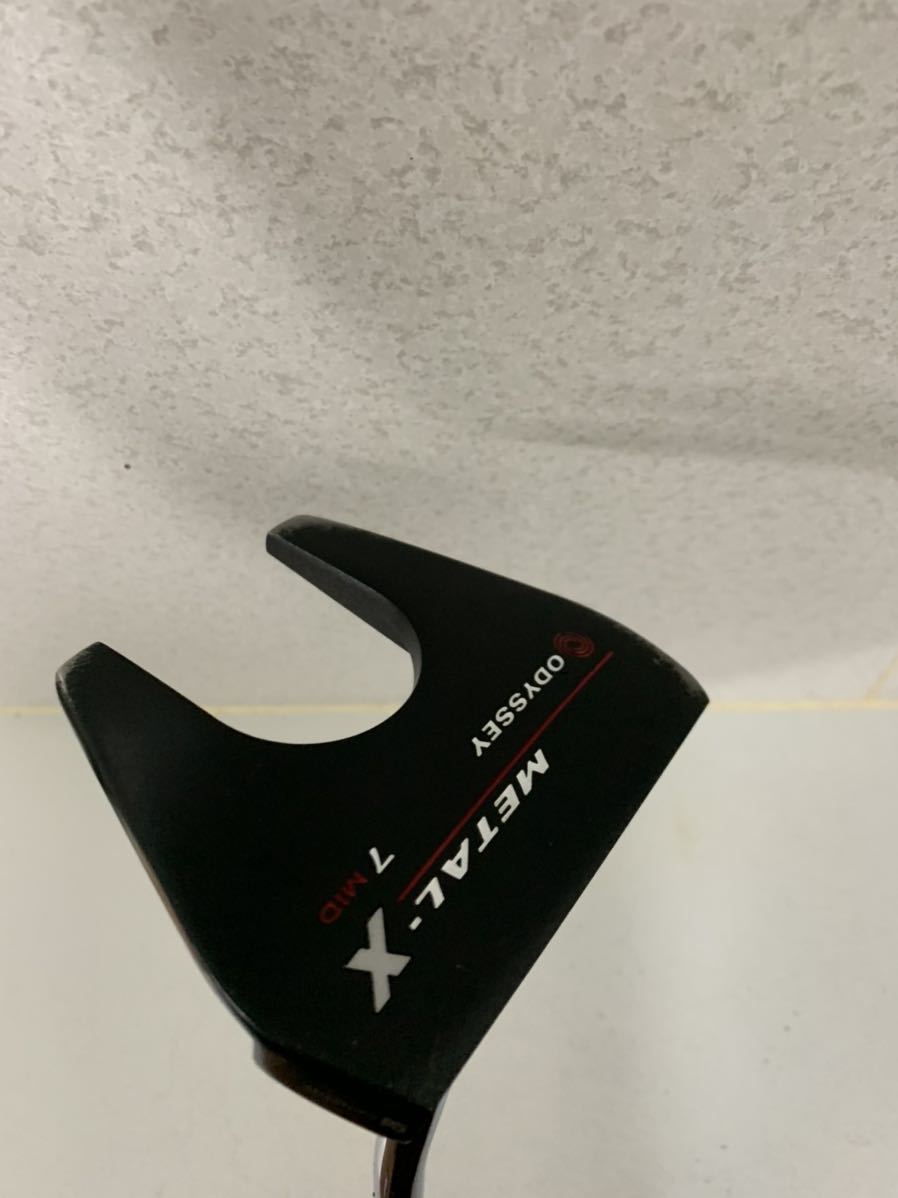 お得，限定SALE 41インチ 中尺 オデッセイ メタルX METAL-X #7 MID パター(オデッセイ)｜売買されたオークション情報、yahooの商品情報をアーカイブ公開 - オークファン 男性右きき用