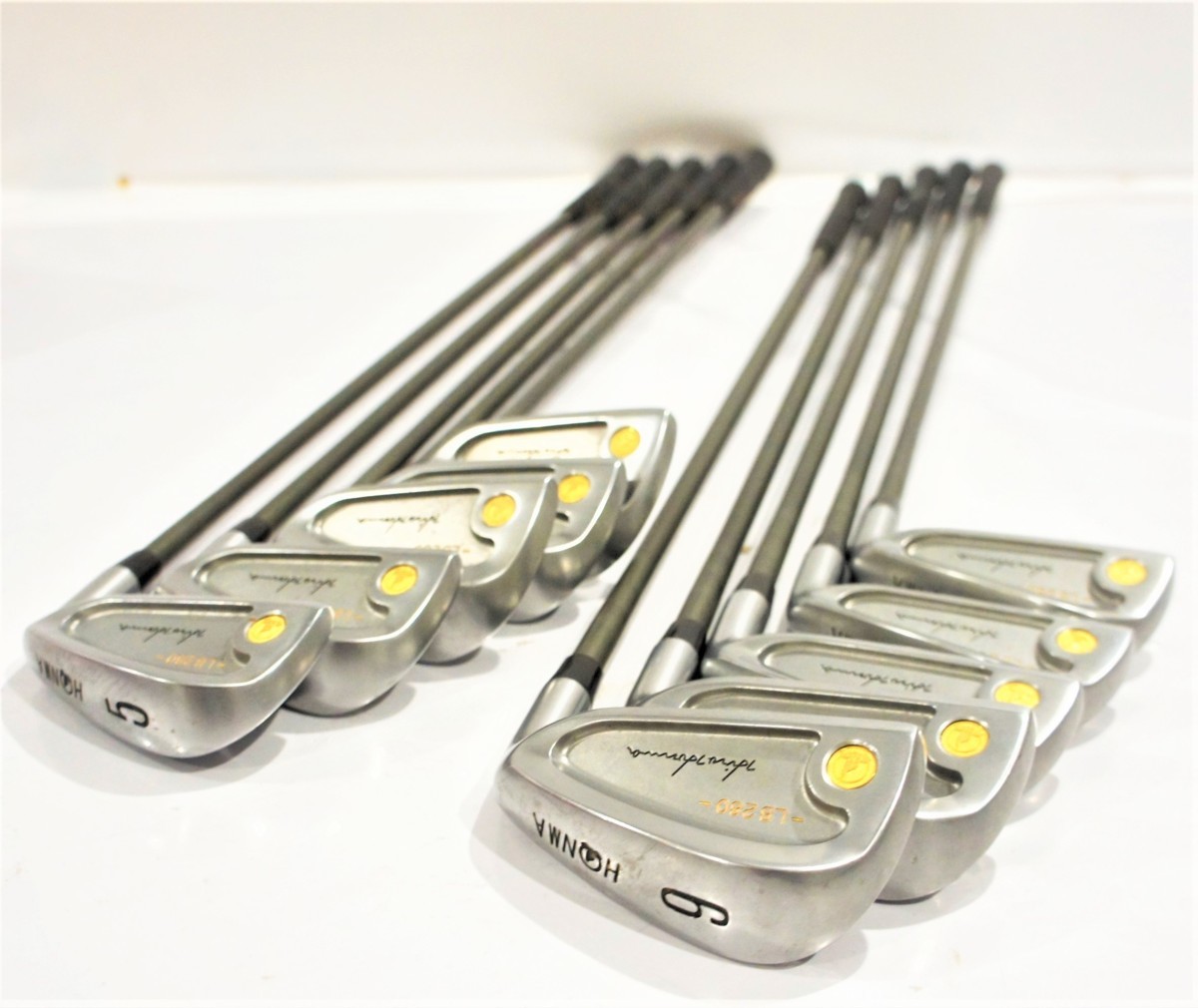 HONMA ホンマNEW-LB280 アイアンセット 星4 GP 8本 金モグラ 最高級 ホンマ