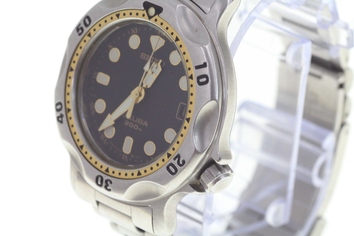 SEIKO/セイコー □ SCUBA/スキューバ 200m [5H25-6000] 腕時計 □A9379