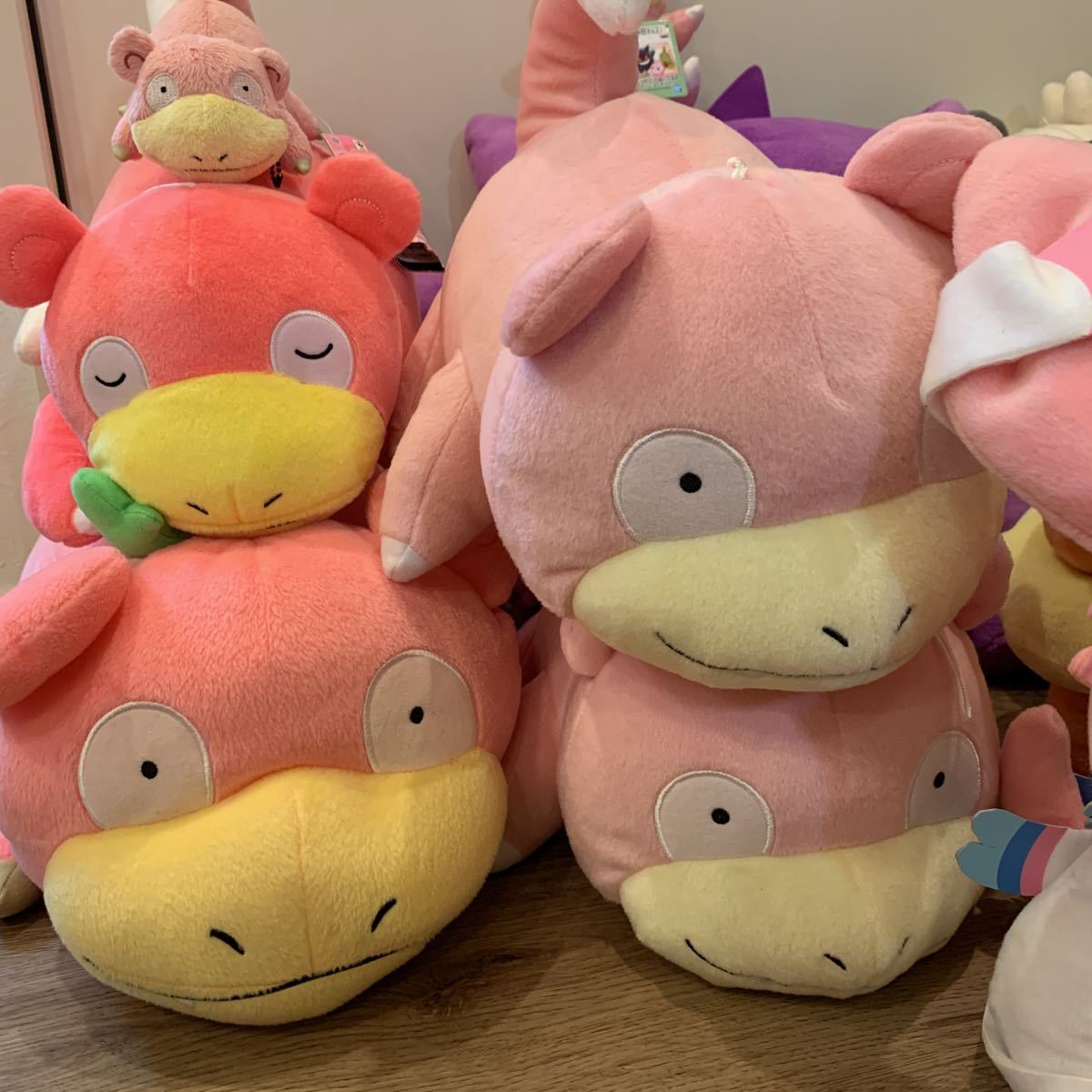 ポケモン ぬいぐるみ プライズセット カビゴン ゲンガー ヤドン ロコン