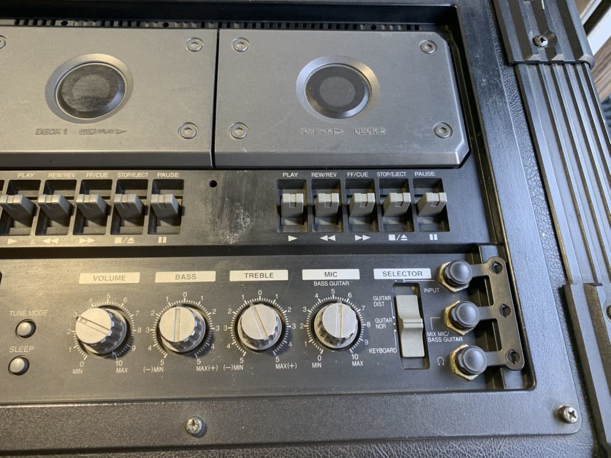 Panasonic パナソニック RX-PA7 RIDDIM VOX CDダブルカセット 【動作