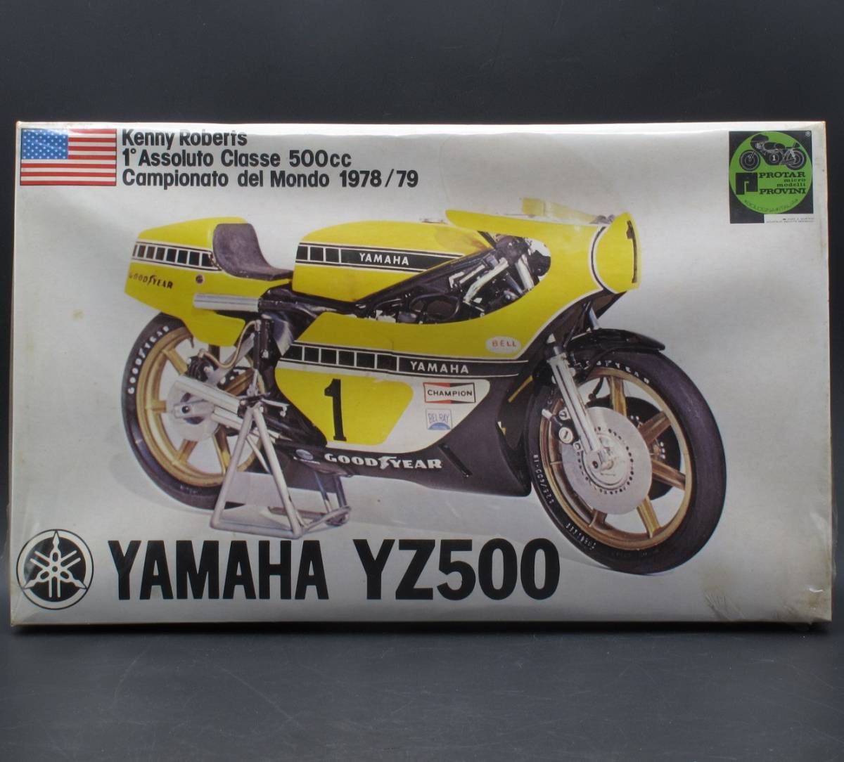 未開封 プロター ヤマハ YZ500 1/9 PROTAR YAMAHA YZ500 ケニー