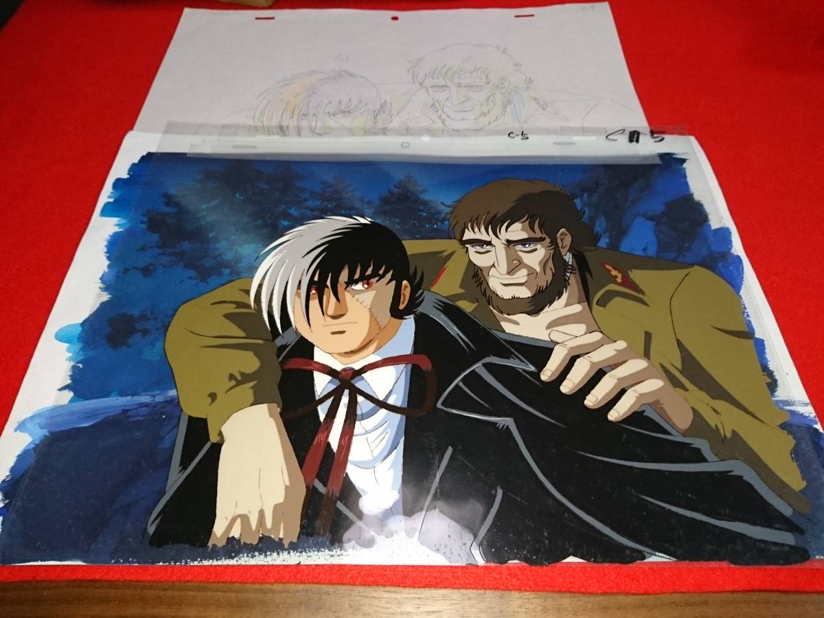 ブラックジャック ブラック・ジャック セル画 直筆背景画付 動画1枚付