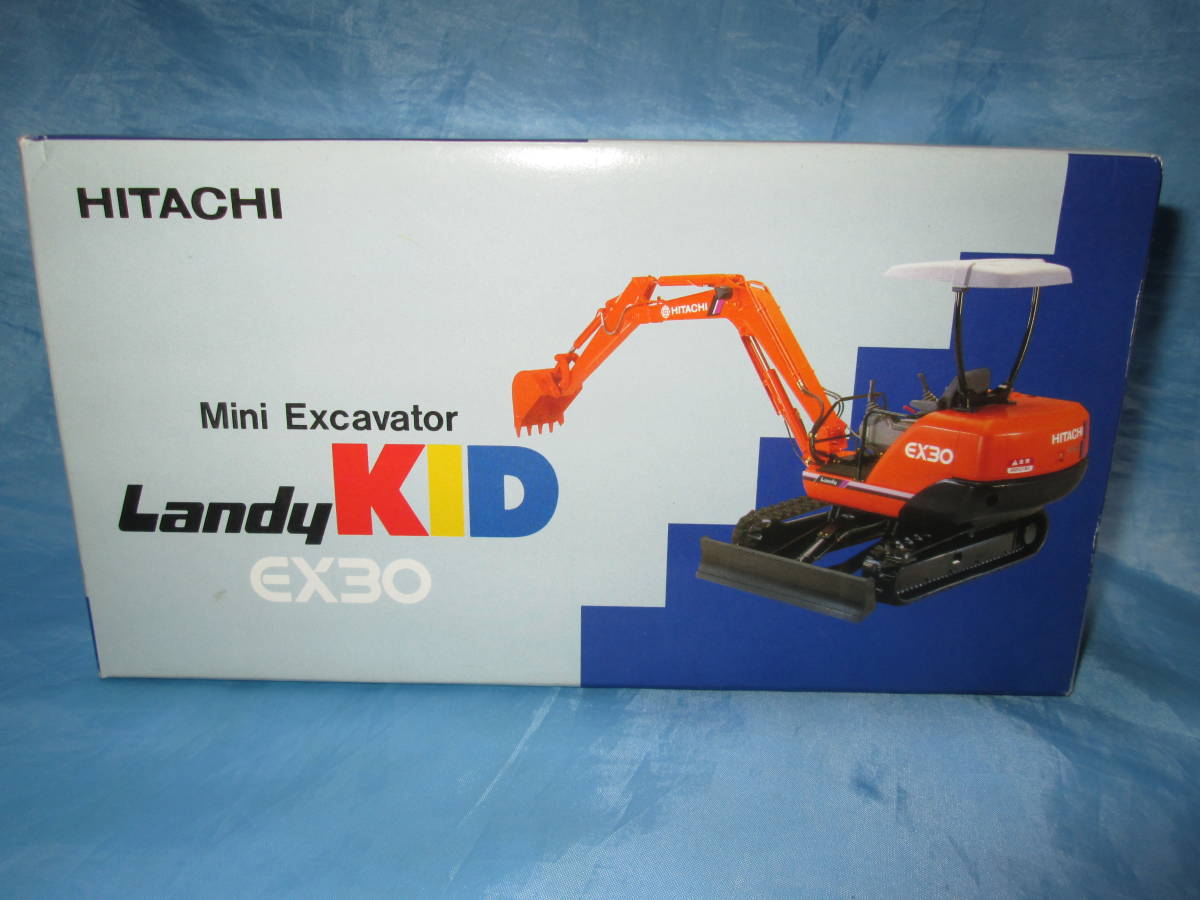 HITACHI EX30 ミニショベル 模型 3台セット Landy KID メルカリ EX30編